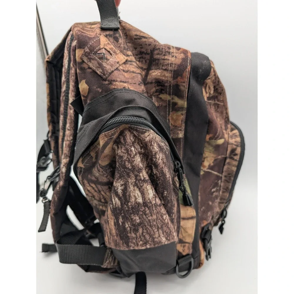 Mossy Oak Break-Up Camouflage Backpack Hunting Hiking Outdoor Bag Brown Camo